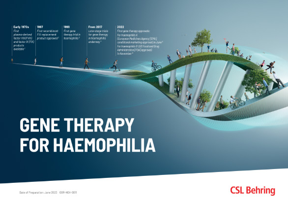 Gene therapy for haemophilia brochure