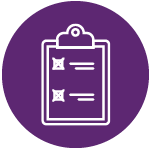 Icon - Clipboard with crosses